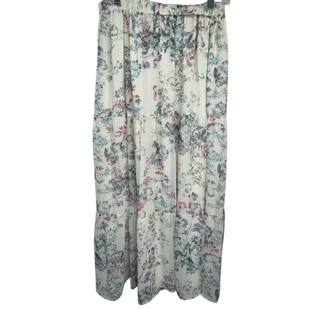 Vince Camuto women’s chiffon floral maxi skirt size XS - Picture 15 of 15